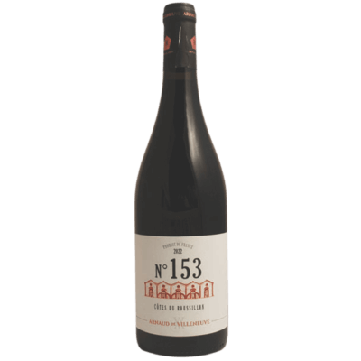 Arnaud de Villeneuve, Cotes de Roussillon, No. 153 Rouge, France, 2022