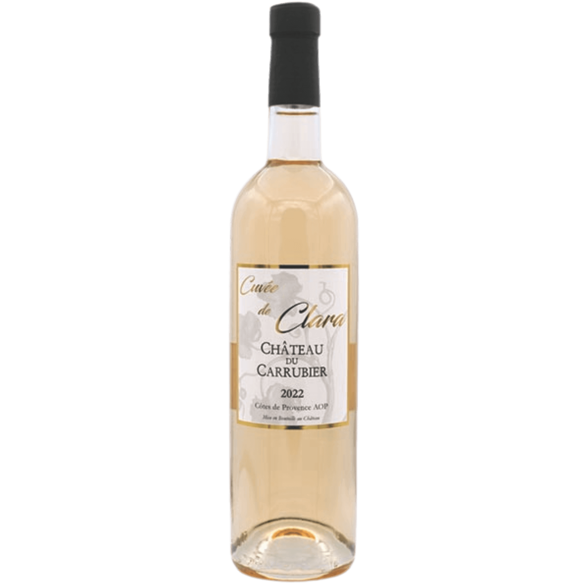 Chateau de Carrubier, Cote de Provence AOP, Cuvee de Clara, France, 2022
