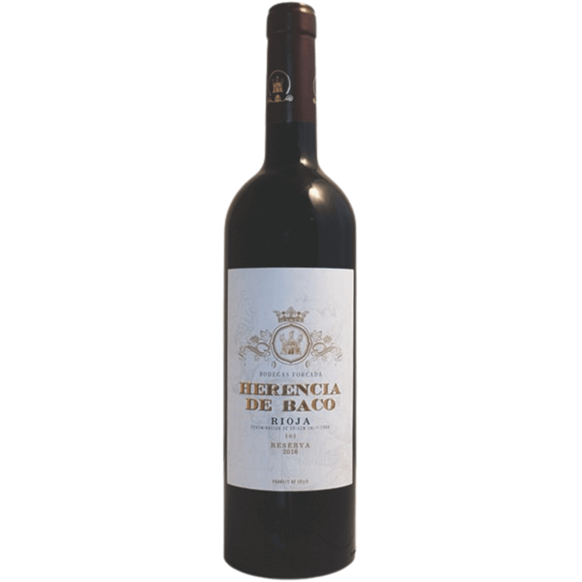 Bodegas Forcada, Rioja, Reserva, Flor de Baco, Herencia de Baco, Rioja, Spain, 2016