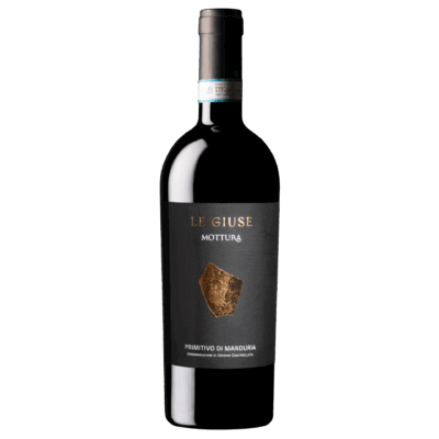Mottura, Primitivo di Manduria Cru Le Guises, Puglia, Italy. 2023